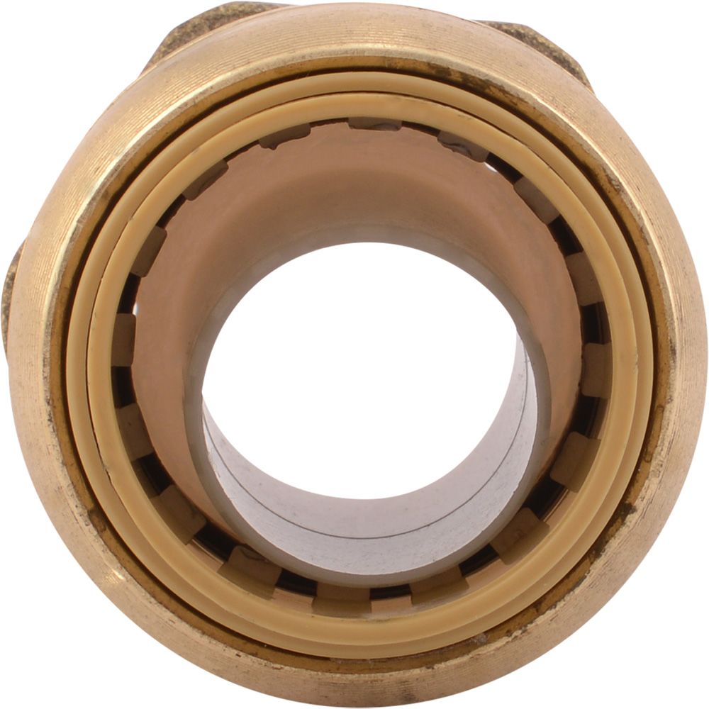 SharkBite®, SharkBite® U088LF Lead-Free Brass Push-to-Connect Female Adapter - 3/4" x 3/4" FPT