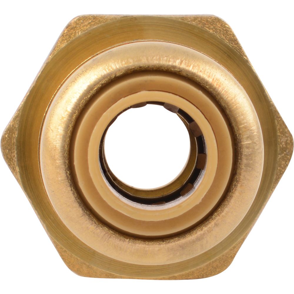 SharkBite®, SharkBite® U110LF Lead-Free Brass Push-to-Connect Male Adapter - 1/4" x 1/2" MPT