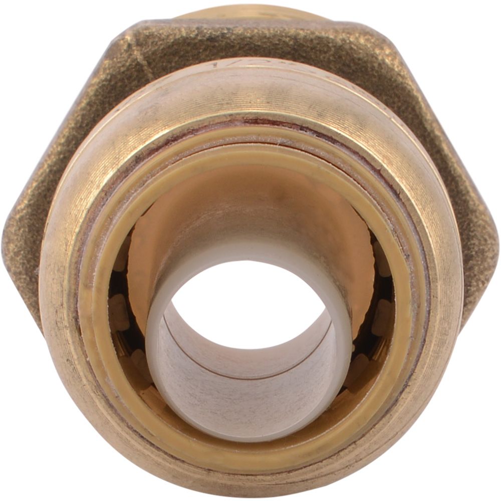 SharkBite®, SharkBite® U116LF Lead-Free Brass Push-to-Connect Male Adapter - 1/2" x 3/4" MPT