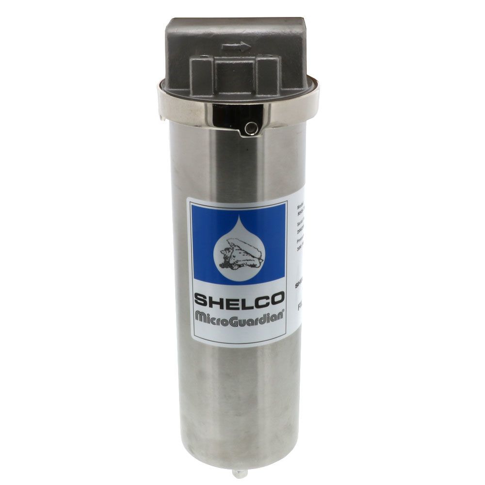 Shelco, Shelco RHS-78 Series Single Cartridge Filter Housing with Ring Nut Closure