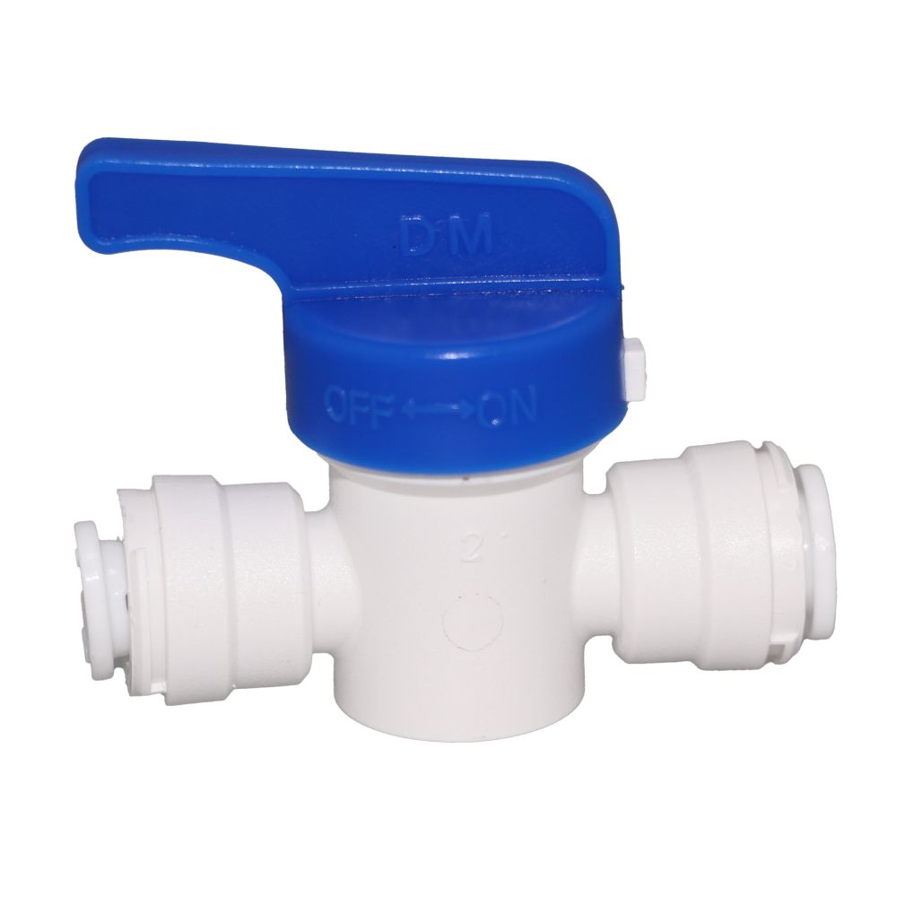 NeoFit, Shut-Off Valve polypro - 1/4 x1/4 qc