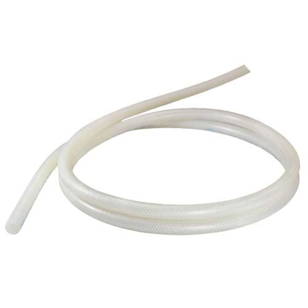 NewAge Industries, Silbrade Braid Reinforced Silicone Tubing 5/16 ID x .592 OD x 1'