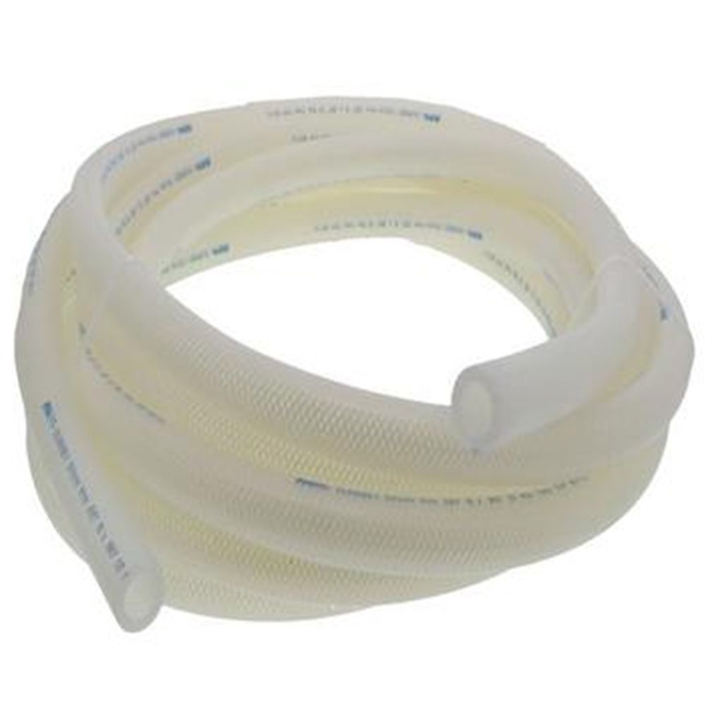 NewAge Industries, Silbrade Braid Reinforced Silicone Tubing 5/8 ID x .965 OD x 1'