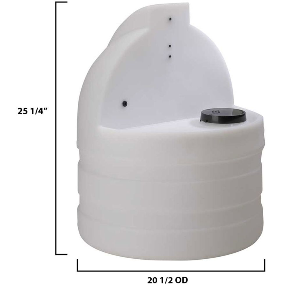 Stenner Pumps, Stenner 15 Gallon Tank White for SVP Series Pumps