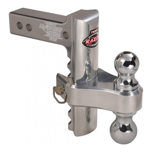 Trimax, Trimax TRZ8AL-RP - 8? Aluminum Adjustable Drop Hitch, Pin & Clip