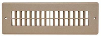 VALTERRA LLC, Valterra Heating/ Cooling Register - Rectangular Light Beige - A10-3365VP