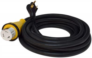 VALTERRA LLC, Valterra Power Cord - 50 Amp 36 Feet Length Black - A10-5036EDBK