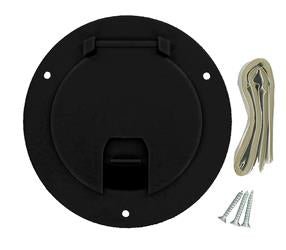 VALTERRA LLC, Valterra Round Cable Hatch Black A10-2135BKVP