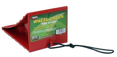 Valterra , Wheel Chock Valterra A10-0908 Red, Plastic