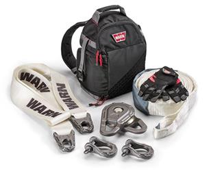 Warn , Winch Rigging Kit Warn 97570 Epic ™, Includes 18000 Pound Capacity Snatch Block, Premium Recovery Strap, Tree Trunk Protector, Two 3/4" Epic Shackles