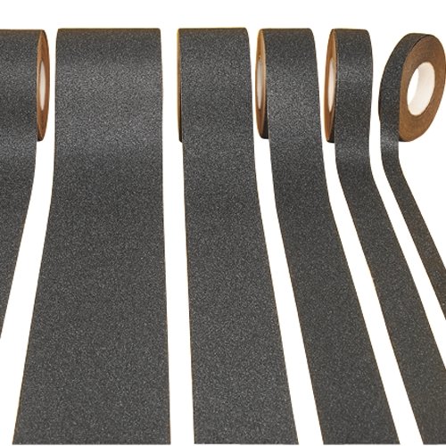 Incom, blk safety grit tape 1"x60'